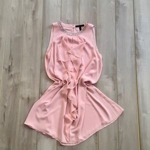 BCBGMAXAZRIA light pink dress